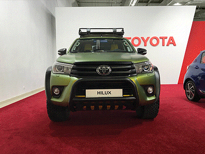 Toyota Hilux animation art car design gif hilux movie toyota