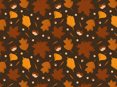 Autumn pattern 🍂 background
