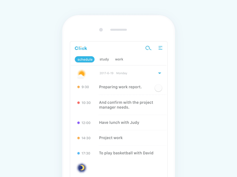 Planning life_3 ae animation app itinerary notes ui ux