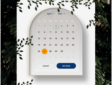 Calendar Design By Combining Modern And Traditional StylesCalend By ...