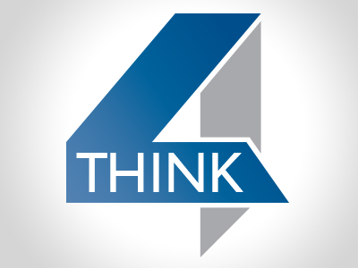 Think4 logo dad identity logo