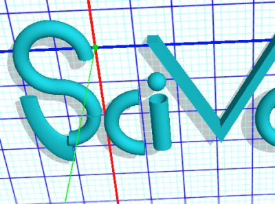 SciVeg 3d art environment graphic logo namebranding otg scivegan