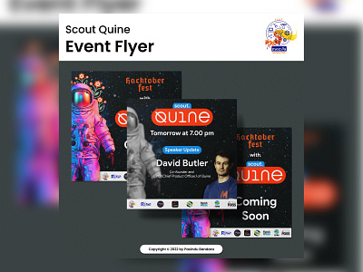 Scount Quine - Event Flyer