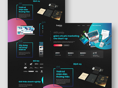 Landing page UI design design landingpage ui uidesign