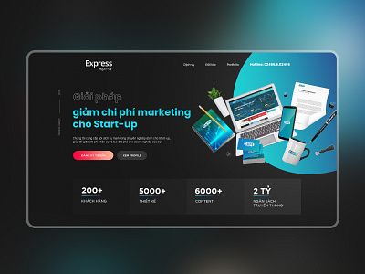 Landing page | Header banner