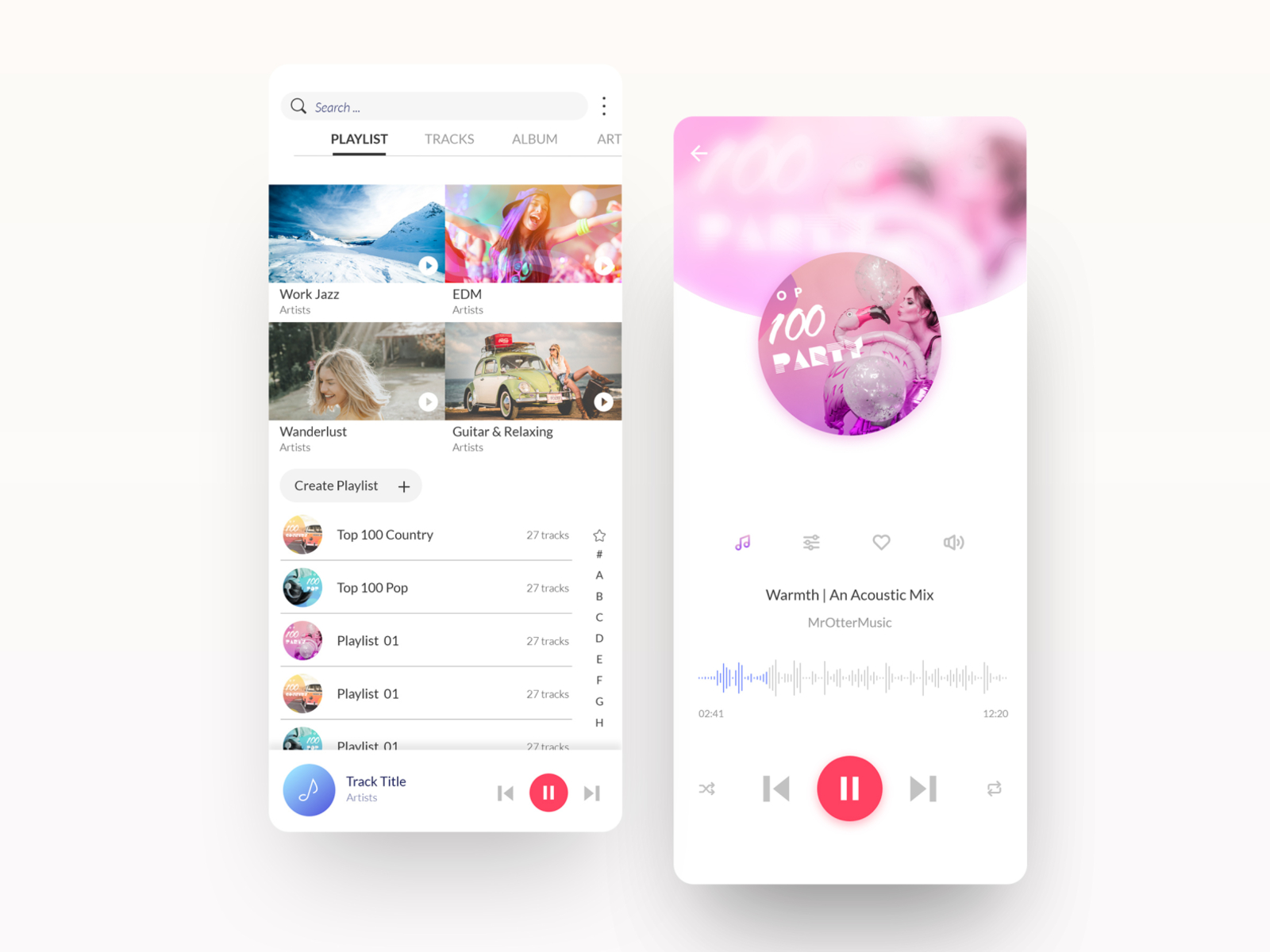 Samsung Music App Google Play Korea By Cherri Vu On Dribbble