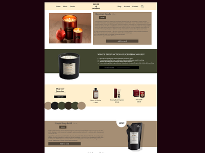 Candle Shopping Website 🕯️🕯️ animation branding candle design designer europe feedback graphic design like logo newyork nyc product ui ui design ui designer ux ux design ux designer website