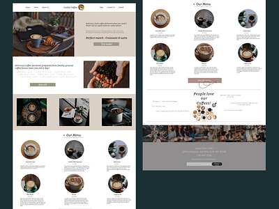 Coffee Shop Landing Page ✨ animation branding cafe coffee coffee design design designer europe feedback like newyork nyc product shop ui ui designer ui ux ux ux designer website