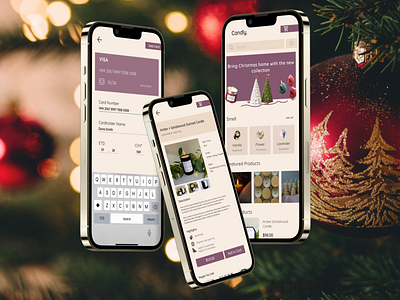Candle "Candly" Ecommerce Shopping App. 🕯️🤎