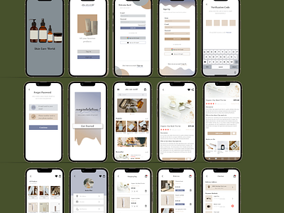 Skin Care Products App | Case Study 🪄