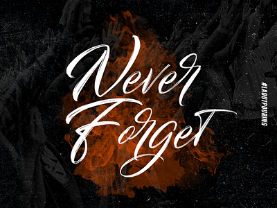 NEVER FORGET REVIVAL (SERMON GRAPHIC)