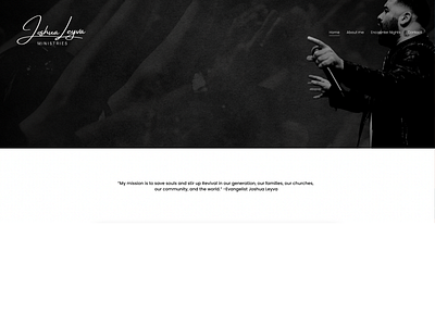 WEBSITE FOR (JOSHUA LEYVA MINISTRIES)