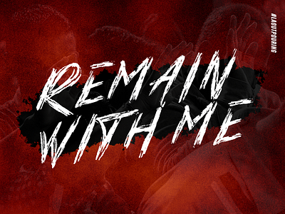 REMAIN WITH ME (Sermon Graphic)