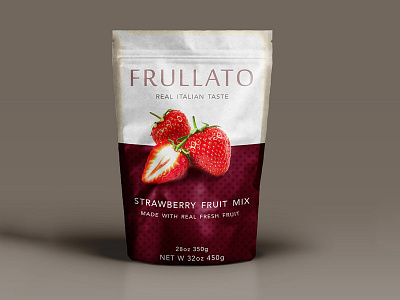 Frullato branding fruits ice creek identity logo packaging