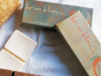 Hrim Klim branding cosmetics identity logo packaging soap