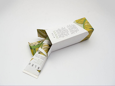 Bleu - Packaging Design cosmetic design green packaging