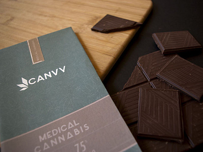 Canvy - Medical Cannabis Packaging cannabis chocolate design medical packaging