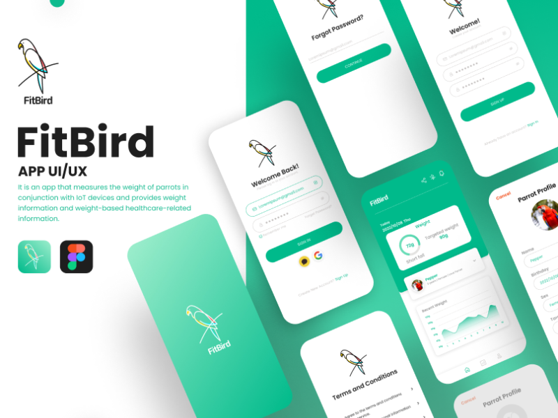 Birds Healthcare App UI/UX by Usama Zahoor on Dribbble