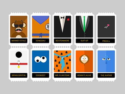 Gamification Postage Stamps