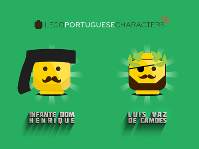 Lego Portuguese Characters 1-6 camões characters dom henrique history icon infante lego luis portugal vaz volume