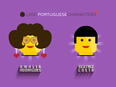Lego Portuguese Characters 2-6 amália beatriz characters costa history icon lego portugal rodrigues volume