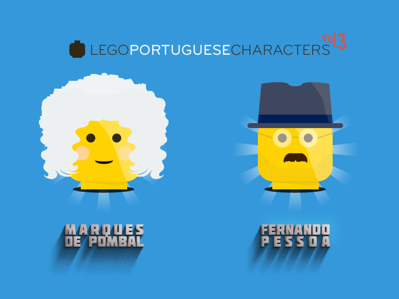 Lego Portuguese Characters 3-6 by Francisco Lourenço on Dribbble