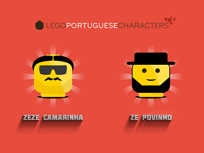 Lego Portuguese Characters 5-6 camarinha characters history icon lego portugal povinho volume zezé zé