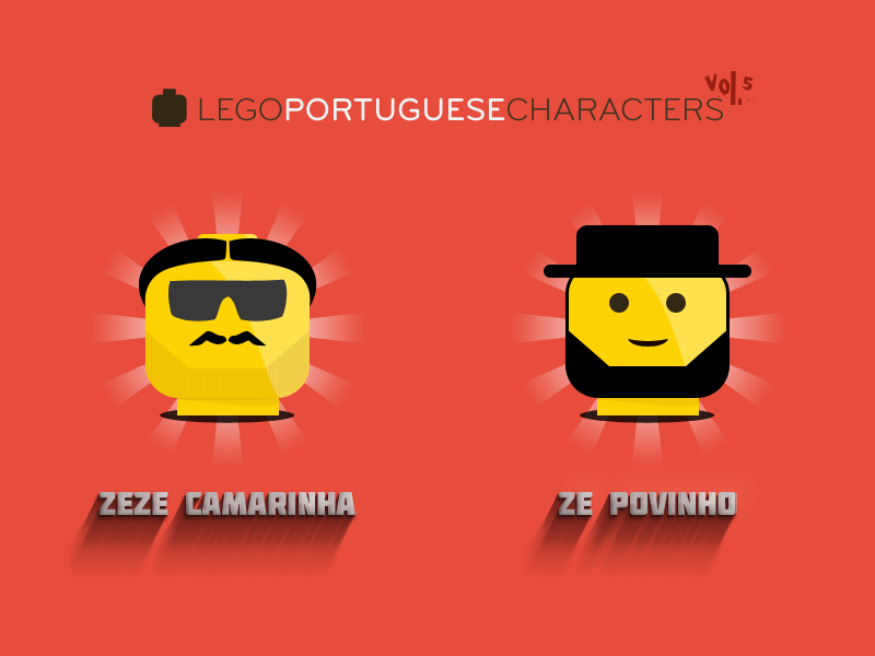 Lego Portuguese Characters 5-6 by Francisco Lourenço on Dribbble