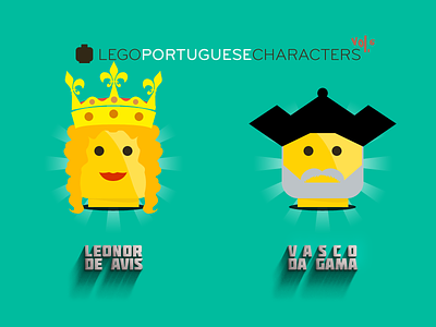 Lego Portuguese Characters 6-6 avis characters gama history icon lego leonor portugal vasco volume