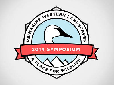 Reimagine Symposium Seal badge environmental gotham logo montana seal swan