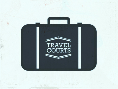Travel Courts Logo 2 logo suitcase travel courts