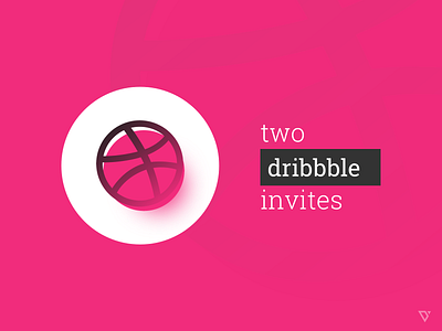 2 Dribbble Invites