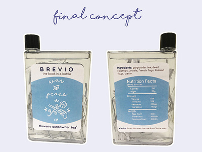 Brevio: The Book In A Bottle (Packaging Design)