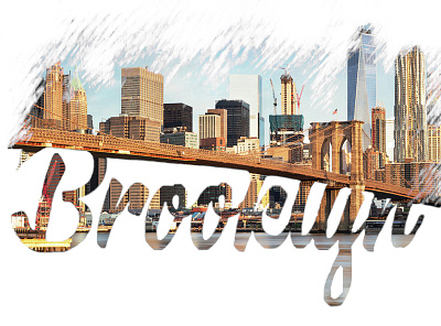 Brooklyn brooklyn design double exposure graphic design photo edit photo editing photography photoshop