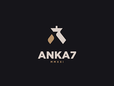 Anka 7 | Logo Concept branding design flat icon logo minimal minimal logo