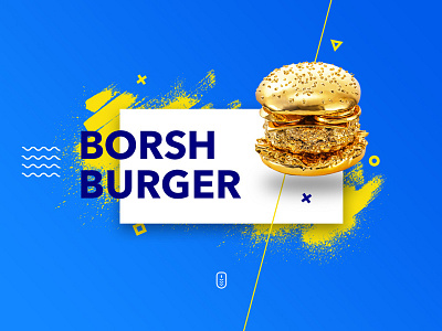 Borshburger index page borshburger burger promo website