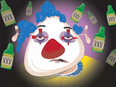 Tears Of A Clown clown illustration illustrator