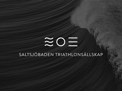 Logo for Saltsjöbaden Triathlonsällskap branding logo