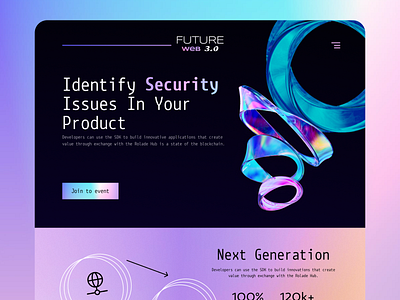 FUTURE web 3.0 branding design graphic design ui ux