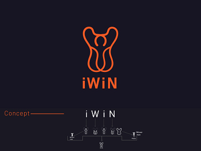 i win creative logo design