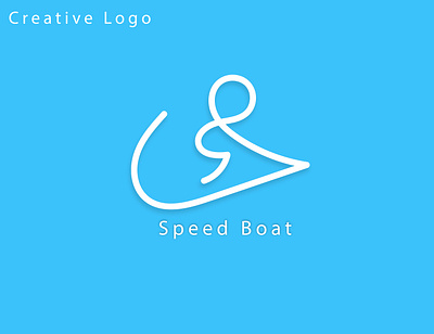 Speed Boat logo design art brand branding business logo creative logo design designs graphic graphic design graphic designer illustration logo logo and brand identity logo designer logo type logos project speed boat typography vector