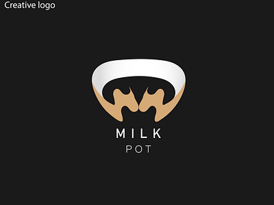 Milk Pot Logo Design