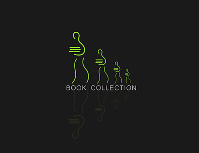 Book Collection Logo art book collection brand branding business logo creative logo design graphic design graphic designer illustration illustrator logo logo design logo designer logo designs logo type logos photoshop project typography