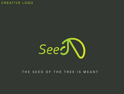 Seed Creative Logo art bestlogodesigner branding brandlogo businesslogo creativelogo design designs graphic design graphicdesigner graphicdesigns logo logodesign logodesigners logodesignspiration logos seed seedlogo seeds typography