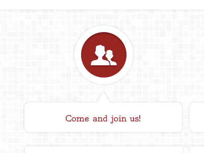 Invitation icon invitation join minimal red social tag white