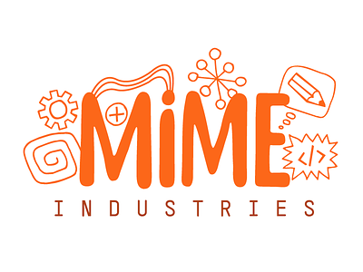 Mime Industries branding design identity robotics