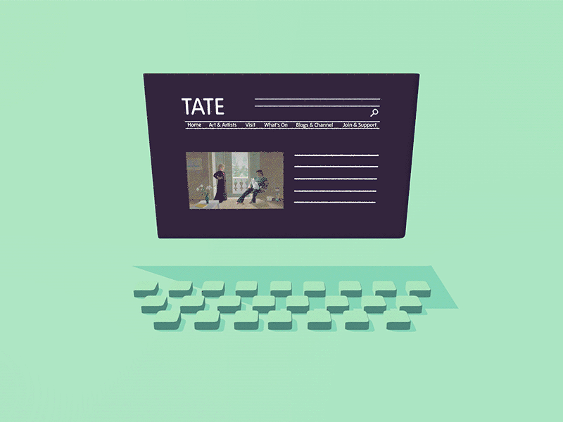 Tate - Understanding Copyright 2d 3d animation cel colour copyright gif graphics motion tate