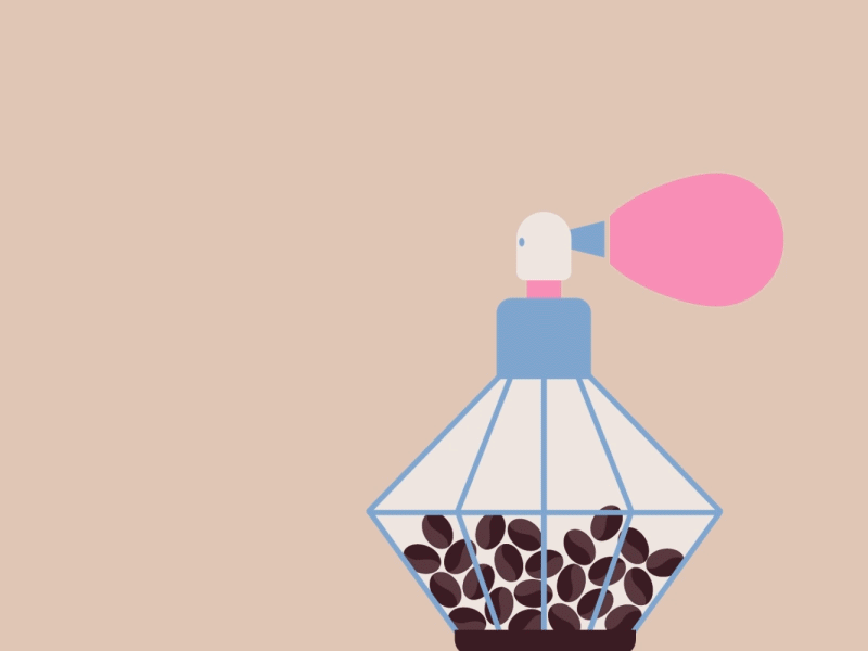 Shokoladnica (Animation) animation coffe flying people shokoladnica white particles