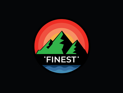 Finest Logo Concept branding design graphic design illustration logo typography