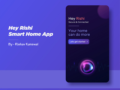 Smart Home App - Mobile UI Design